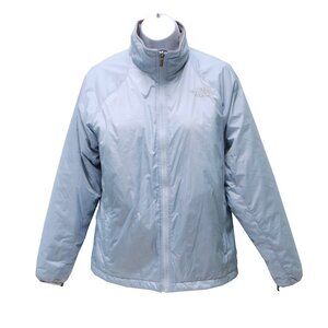 The North Face Women’s Full Zip Puffer Jacket Liner, Light Blue, M EUC